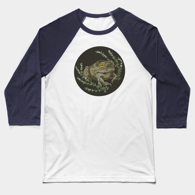 Toad Thyme Baseball T-Shirt by ashzeidler